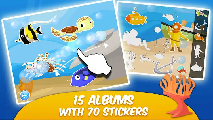 Ocean II - Stickers and Colors screenshot 4