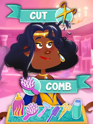 Princess - Girls Hair Salon 4+ screenshot 3