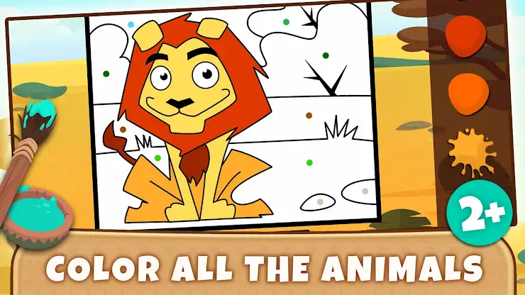 Africa Animals Games for Kids screenshot 1