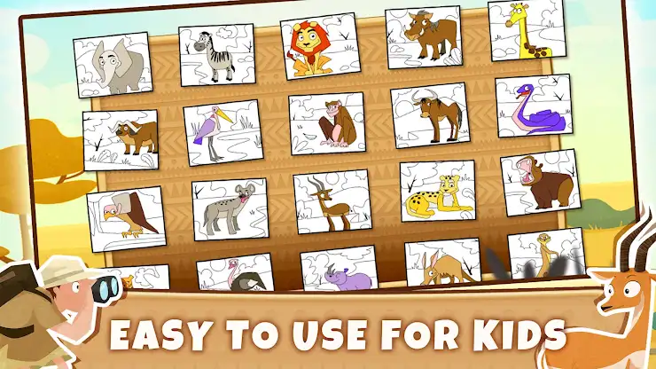 Africa Animals Games for Kids screenshot 4