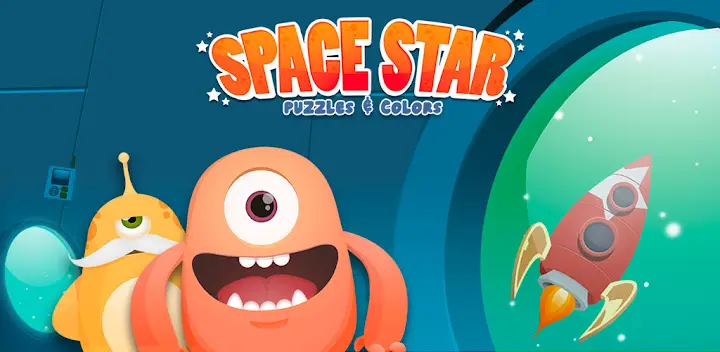 Space Star Puzzles for Toddler — Android game banner