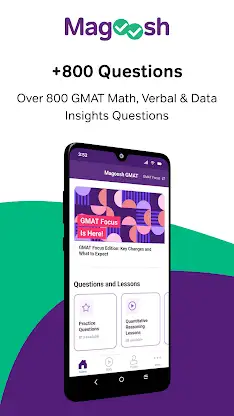 GMAT Prep & Practice - Magoosh screenshot 1