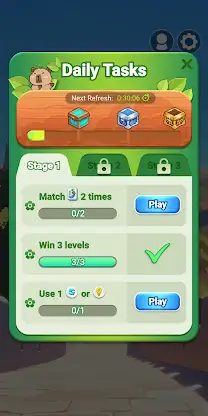 Capybara Mahjong Solitaire screenshot 7