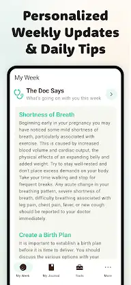 Pregnancy Tracker by Sprout screenshot 2