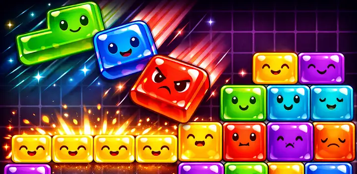 Diagonal Drop — Android game banner