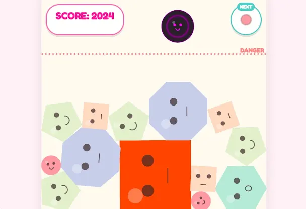 POLYGON FRUIT MERGE PUZZLE screenshot 3
