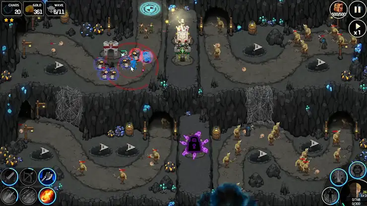 Chaos Rush (Tower Defense) screenshot 5
