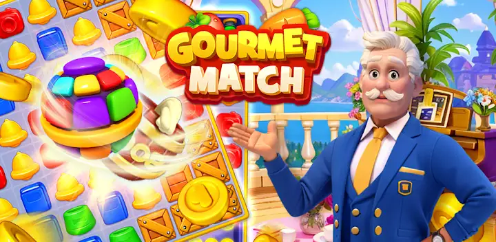 Gourmet Match — Android game banner