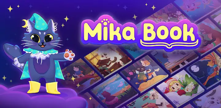 Mika Book - Kids Books — Android app banner