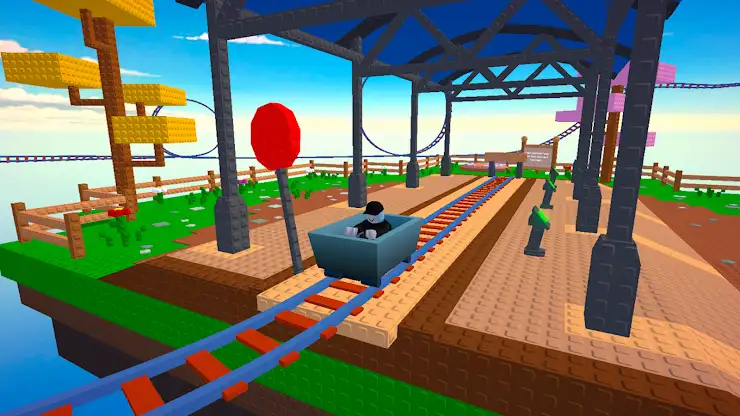 Cart Ride Obby: Sandbox Game screenshot 2