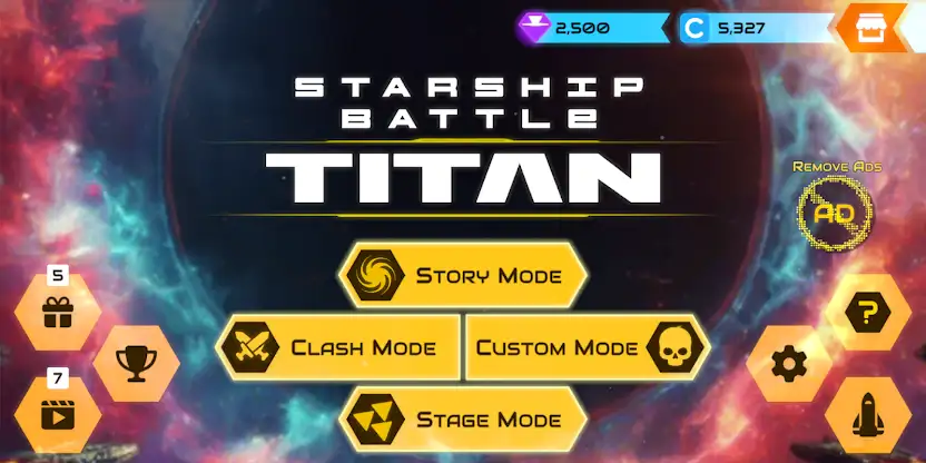 Starship Battle Titan screenshot 1