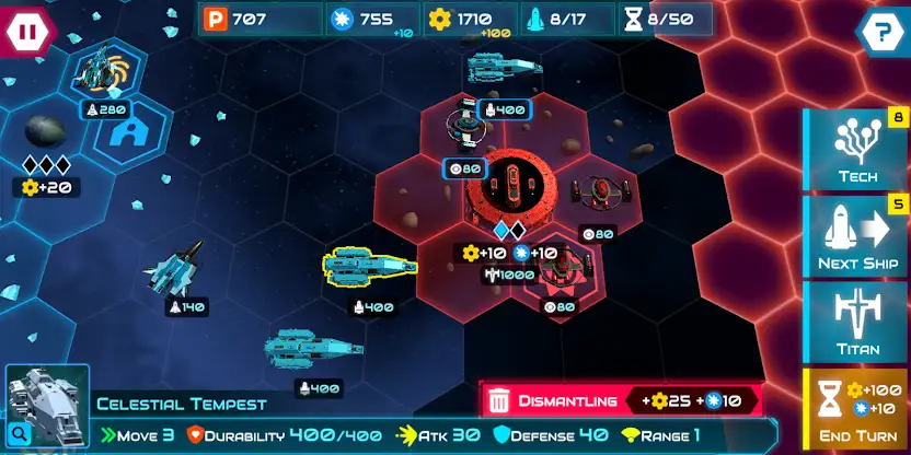 Starship Battle Titan screenshot 5
