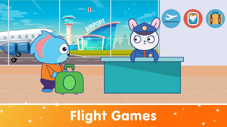 Airplane Game for Kids Airport screenshot 4