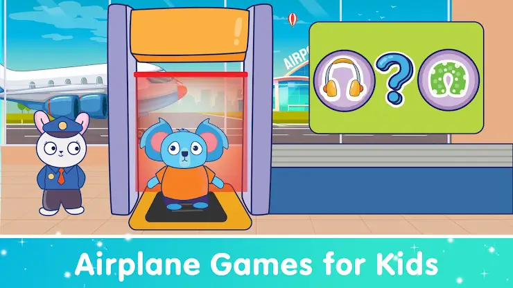 Airplane Game for Kids Airport screenshot 1