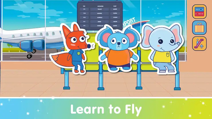 Airplane Game for Kids Airport screenshot 3
