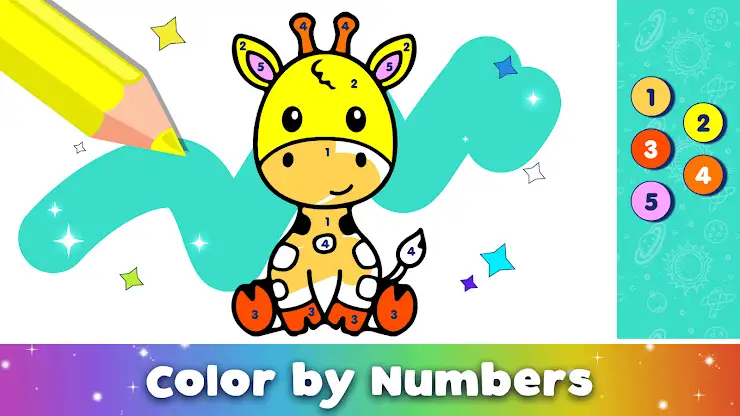 Kid & Toddler Drawing Coloring screenshot 2