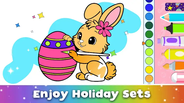 Kid & Toddler Drawing Coloring screenshot 6