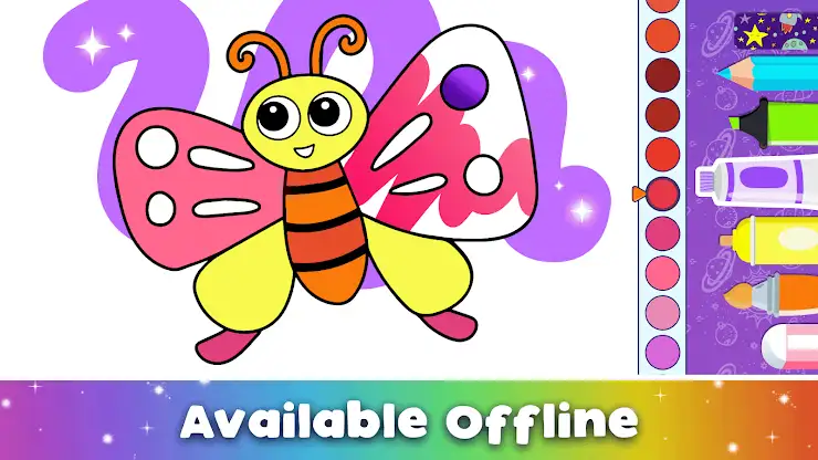 Kid & Toddler Drawing Coloring screenshot 5