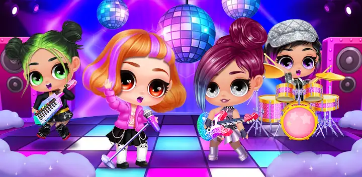 Sweet Dolls：Dress Up Games — Android game banner