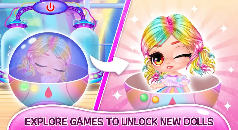 Sweet Dolls：Dress Up Games screenshot 1