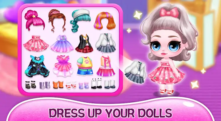 Sweet Dolls：Dress Up Games screenshot 2