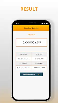 Standard Notation Calculator screenshot 3