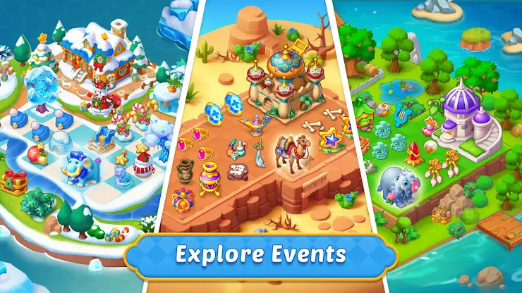 Merge HomeTown: Merge Games screenshot 5