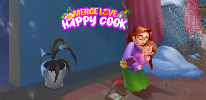 Merge Love - Happy cook — Android game banner