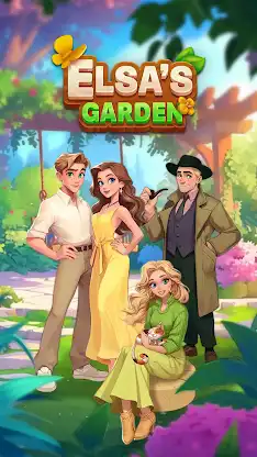 Elsa's Garden:Merge Adventure screenshot 5