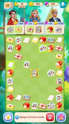 Elsa's Garden:Merge Adventure screenshot 2