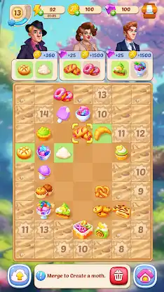 Elsa's Garden:Merge Adventure screenshot 1
