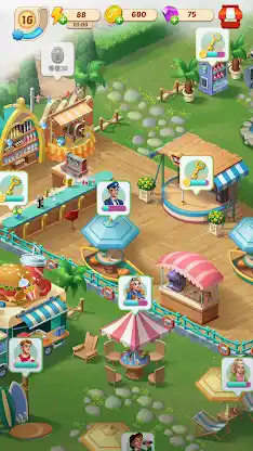 Elsa's Garden:Merge Adventure screenshot 4