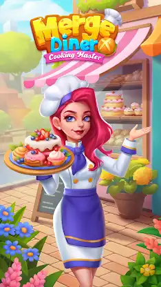 Merge Diner - Restaurant Games screenshot 1