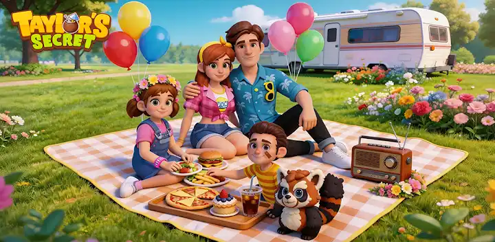 Taylor's Secret: Merge Story — Android game banner