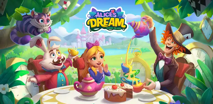 Alice's Dream: Merge 3D Game — Android game banner