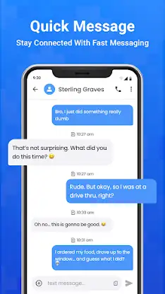 Messages: Text, SMS & MMS screenshot 1
