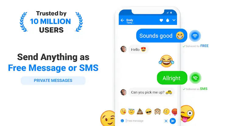 Messages Lite - Text Messages screenshot 1