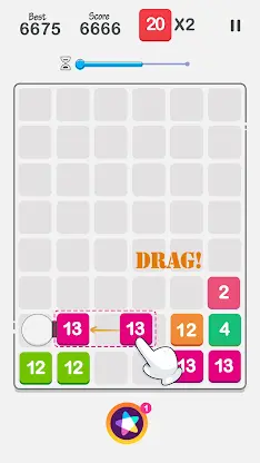 Drag n Merge: Bubble screenshot 3