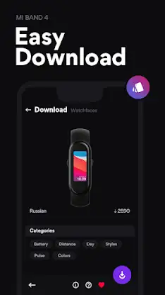 Mi Band 4 Watch Faces screenshot 4
