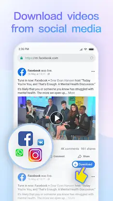 Mi Browser screenshot 3