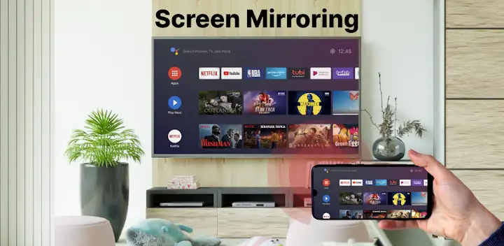 Screen Mirroring - Cast to TV — Android app banner