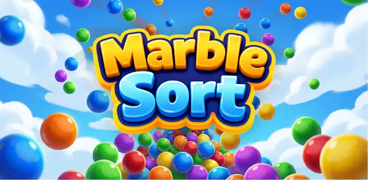 Marble Sort! - Color Puzzle — Android game banner