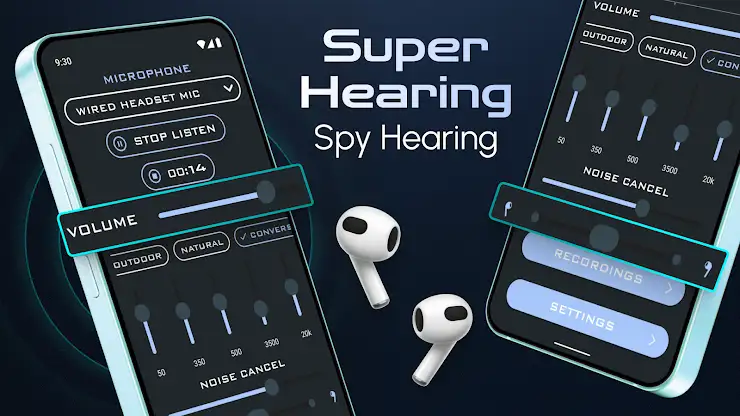 Super Hearing: Spy Hearing App screenshot 1