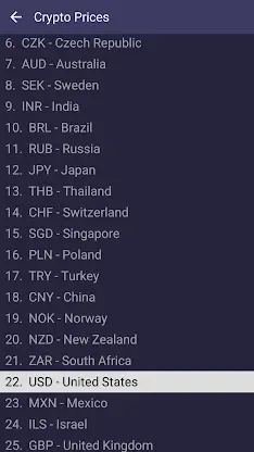 Euro Rates screenshot 5
