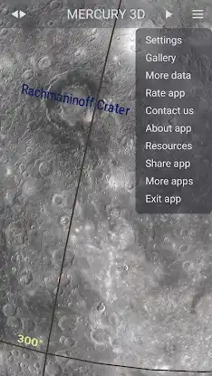 Mercury 3D screenshot 3