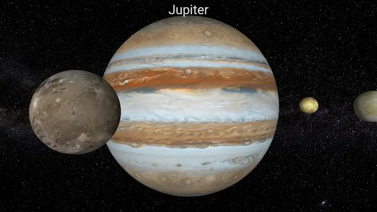 Moons of Jupiter screenshot 3