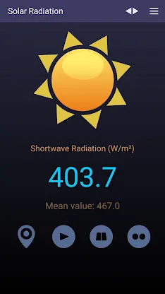 Solar Radiation Pro screenshot 1