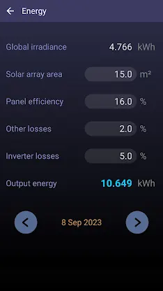 Solar Radiation Pro screenshot 5