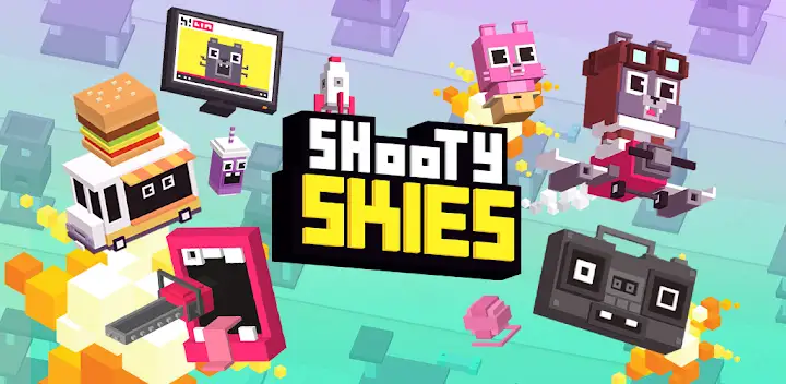 Shooty Skies — Android game banner