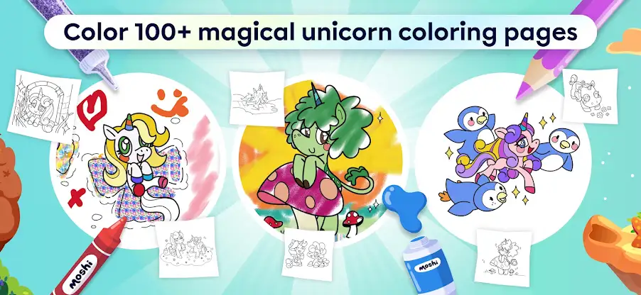 Moshi Color with Fluttercup screenshot 3